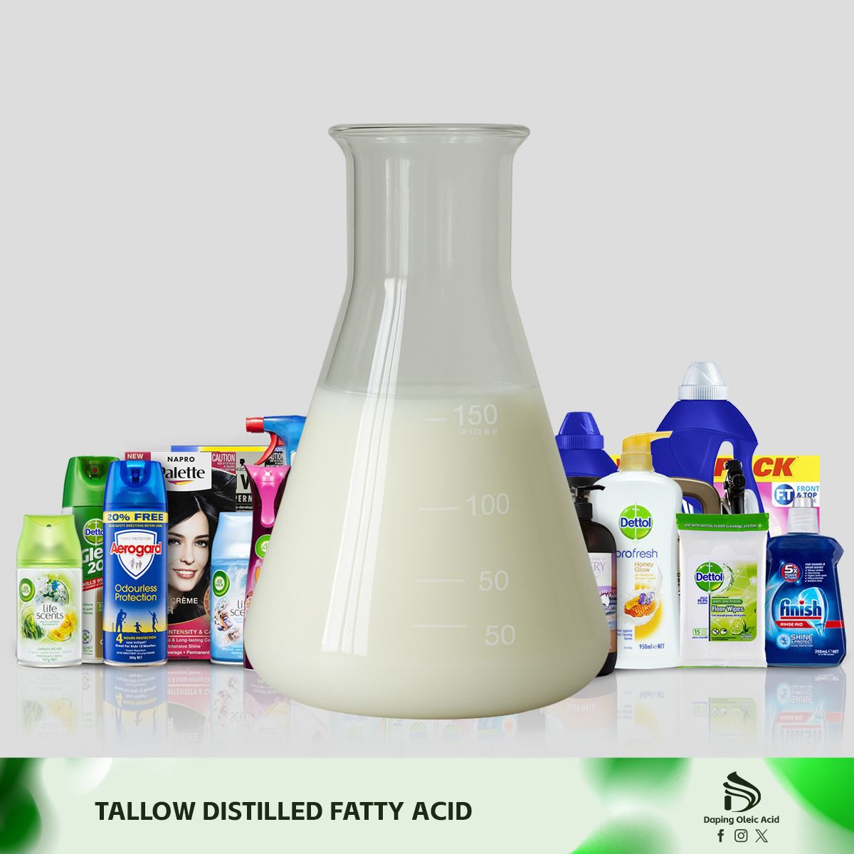 Rafinovaná lojová destilovaná mastná kyselina